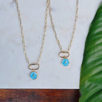 Load image into Gallery viewer, Blue Bolt Necklace

