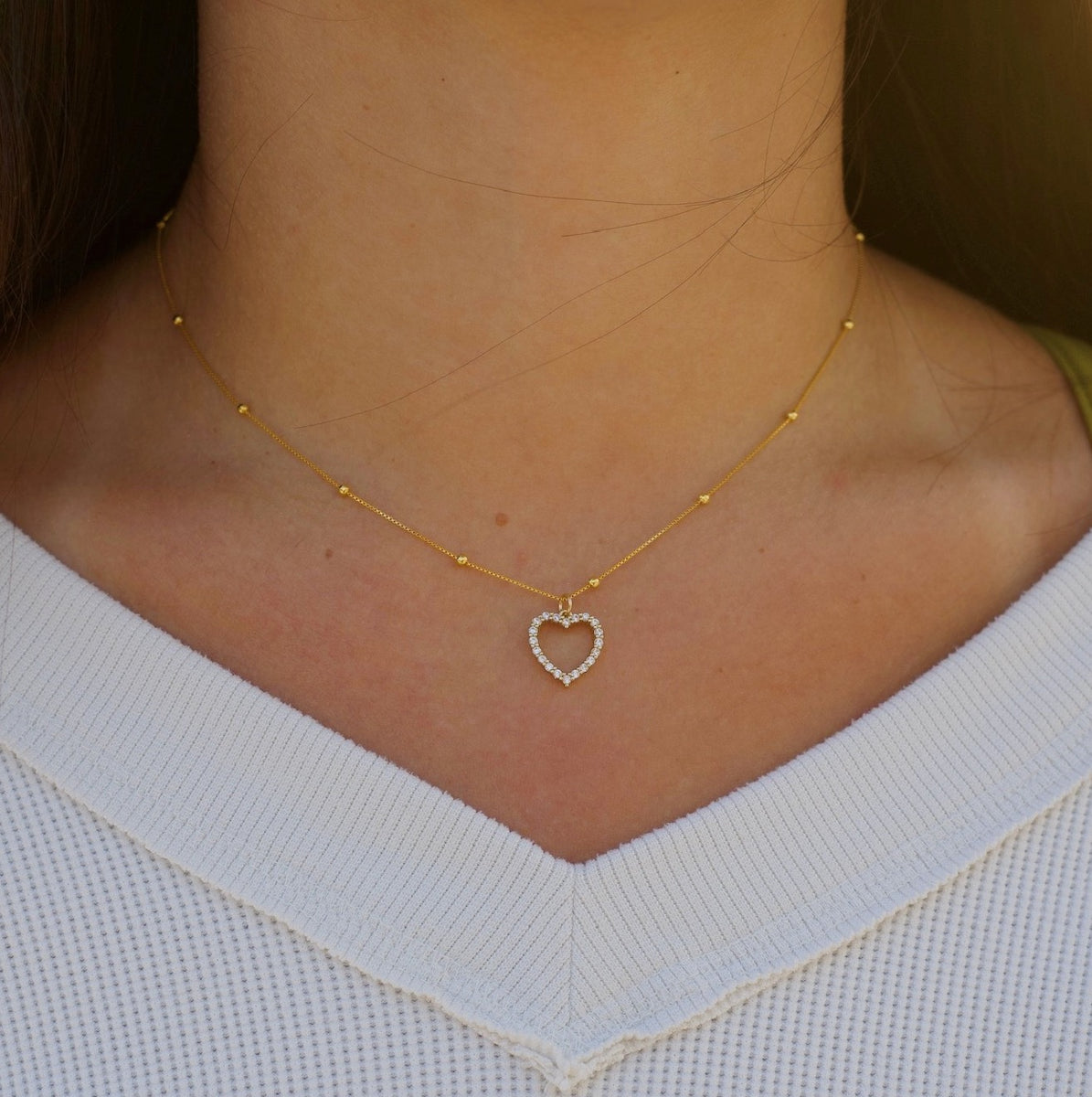Lover Girl NecklaceGold Filled delisico