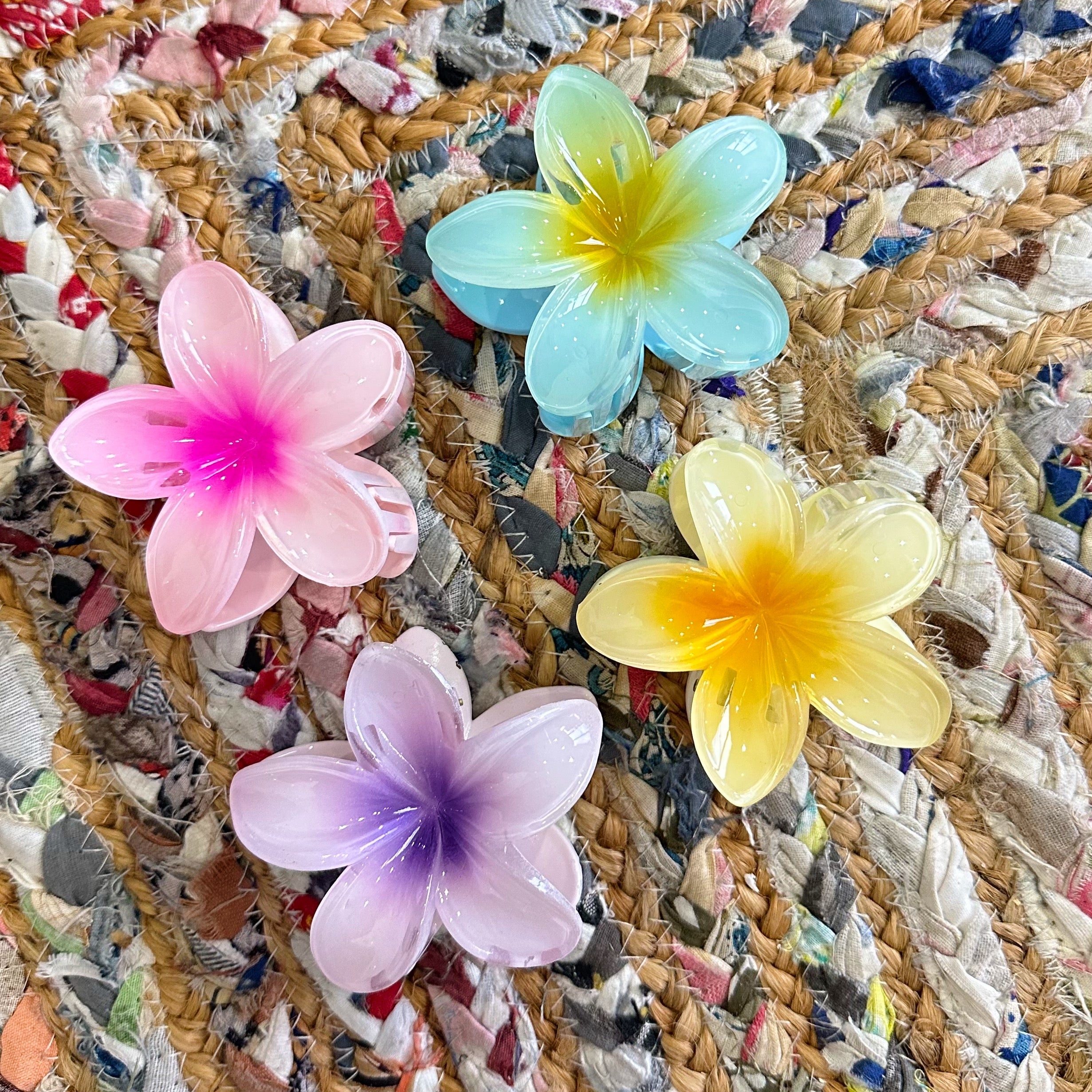 Plumeria Flower Clip