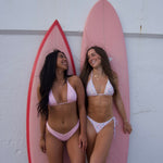 Load image into Gallery viewer, Pink Lemonade Triangle Top
