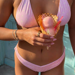 Load image into Gallery viewer, Pink Lemonade V-Cut Bottoms
