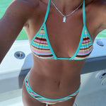 Load image into Gallery viewer, Blue Coco Stripes Classic Bottoms
